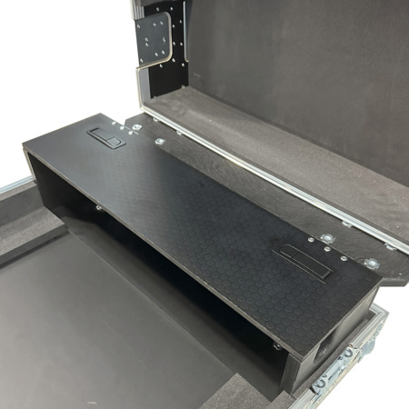 Allen + Heath SQ-6+ Mixing Desk Flightcase With Dogbox + Castors